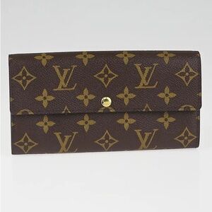 Louis Vuitton Sarah Brown Monogram Wallet w/Authenticity Certificate